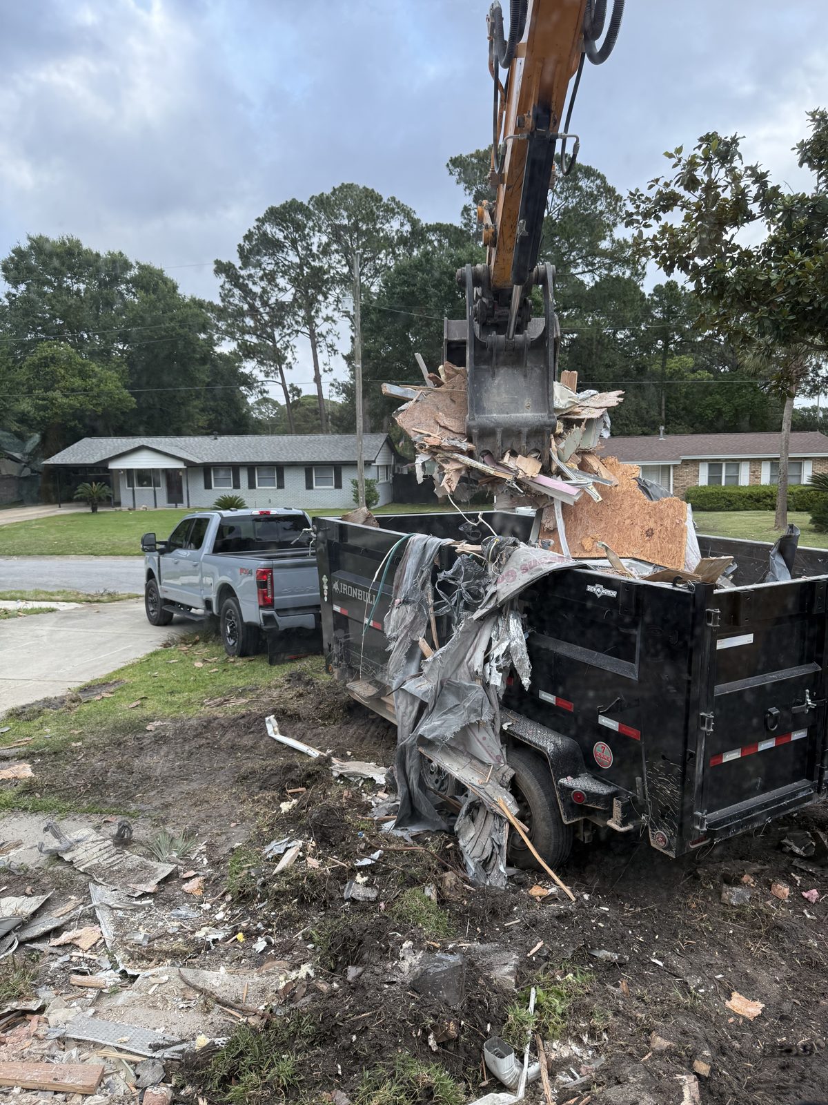 Badger Junk Co demolition on the Emerald Coast